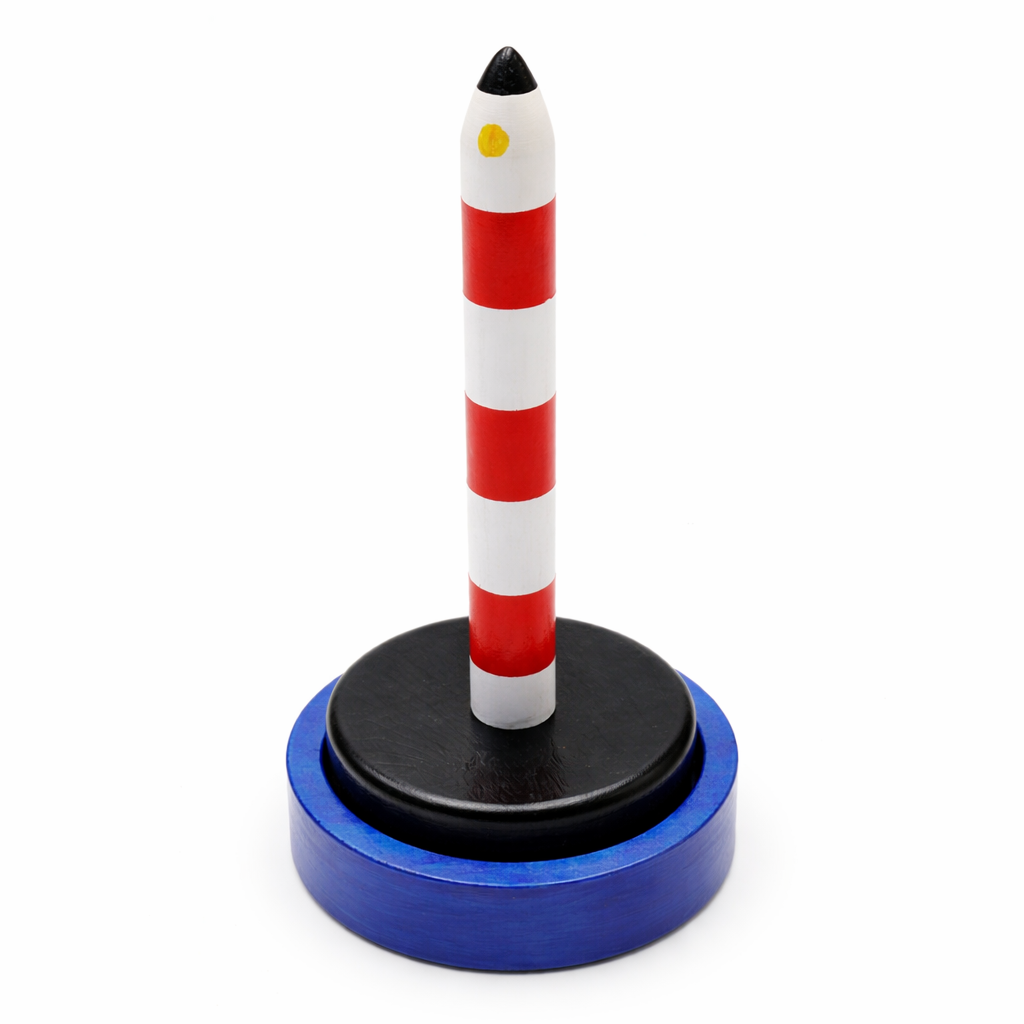 Wollabroller Produktbild – Wollabroller Holz‑Wollabroller / Abwickler für Wolle